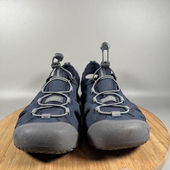 S Keen SOLR‎ Sandals Men's Size 9 Solr Sandal Shoes Blue Grey - Picture 2 of 7